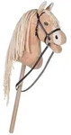 HKM Hobby Horsing Steckenpferd f&uuml;r Kinder, Hobby Horse mit Trense & Holzstiel,