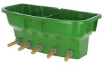K&auml;lbertr&auml;nkewanne Multi Feeder mit 5 Latex-Saugern, 30 Liter