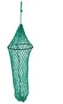 Heunetz mit Kunststoffring 120cm, &Oslash;40cm, Maschenweite 4,5x4,5cm, f&uuml;r ca. 7kg Heu,