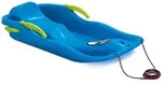 Kinder Rutschbob Race, ab 3 Jahren, mit Handbremse und Zugseil, 87x40x18cm, blau