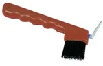 Hufkratzer mit B&uuml;rste - Hufauskratzer, rot