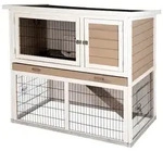 Nagerstall Lucky mit Boden-Metallrahmen, Kaninchenstall, Hasenstall, 115 x 65 x 100cm