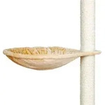 Katzen Liegemulde f&uuml;r Kratzb&auml;ume, Kratzbaum Ersatzteil, &Oslash; 45cm, beige