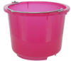Bau- und Stalleimer, 12 Liter rosa