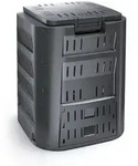 Komposter Compogreen 220 Liter, robust, wetterfest, schwarz, 61x61x75,3cm