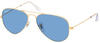 Luxottica RB-2269, Luxottica Ray-Ban AVIATOR LARGE METAL Blau auf Rotgold L