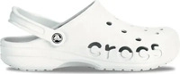 Crocs 10126-100-M7W9, Crocs Unisex Baya Clogs Wei&szlig; 39 White