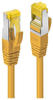 LINDY 47664 - 3m RJ45 S/FTP LSZH Netzwerkkabel, gelb - Cat.6A Stecker, Cat.7 Rohkabel