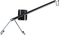 K&ouml;nig & Meyer 16295-000-55, K&ouml;nig & Meyer 16295 E-Gitarrenwandhalter - schwarz