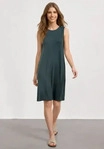 Street One CCA1450131819634, Street One Knielanges Kleid mit Rundhals und Knopfdetail