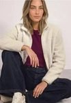 Street One CCA2130691718542, Street One Teddy-Jacke mit Stehkragen und Zipper Beige