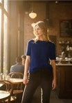 Street One Studio CCF3243061715938, Street One Studio Kuscheliges Basic Shirt Blau
