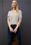 Street One CCA3033051701336, Street One Kuscheliger V-Neck Pullover Beige