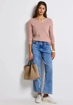 Street One CCA3032941691346, Street One Basic V-Neck Pullover Rosa