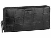 Bugatti - Geldbörse Nevio Ladies Long Wallet With Zip Portemonnaies Schwarz Damen