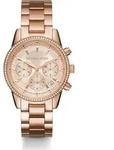Michael Kors Chronograph Edelstahl roségold Damen 