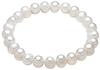 Valero Pearls - Perlen-Armband Süßwasser-Zuchtperle in Weiß Armbänder & Armreife