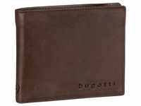 Bugatti - Geldbörse Volo Coin Wallet 9 Kartenfächer Portemonnaies Braun Herren