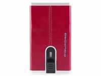 Piquadro - Blue Square Kreditkartenetui RFID Leder 6 cm Portemonnaies Rot Herren