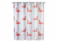 WENKO - Anti-Schimmel Duschvorhang Flamingo Flex Badzubehör