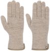 ROECKL - Handschuhe Damen Wolle Leder-Paspel Natur