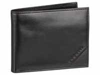Bugatti - Geldbörse Nobile Horizontal Wallet with Flap Portemonnaies Schwarz Herren