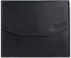 Esquire - New Silk Geldbörse Leder 12 cm Portemonnaies Schwarz Damen