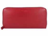 Esquire - New Line Geldbörse RFID Leder 19 cm Portemonnaies Rot Damen