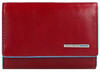 Piquadro - Blue Square Geldbörse RFID Leder 12 cm Portemonnaies Rot Damen
