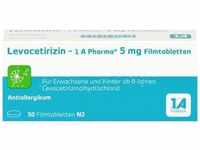 1 A Pharma - LEVOCETIRIZIN-1A Pharma 5 mg Filmtabletten Allergiemittel zum Einnehmen