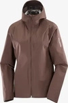 SALOMON LC2673800.07L, SALOMON BONATTI TRAIL JACKET Damen COFFEE BEAN L
