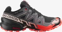 SALOMON L49226000.110, Salomon Speedcross 6 GTX Herren Trailschuhe Black/Fiery