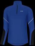 GORE WEAR MID LONG SLEEVE ZIP SHIRT Herren Blau S 100530-BL99.05S