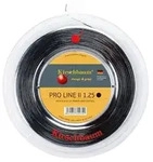 Tennissaite - Kirschbaum - PRO LINE II - 200 m - schwarz