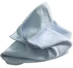 Microfasertuch Mega Clean, Stretch Light blau 40x40 cm Profi-Pflegetuch f&uuml;r