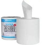 Putztuchrolle Nordvlies WIPEX TOLLE ROLLE 2-lagig 100 m wei&szlig; 20,3x22,4 cm, 447
