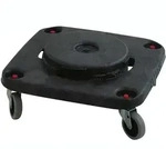 Fahrgestell Rubbermaid Brute Dolly Viereck passend f&uuml;r viele Rubbermaid Brute