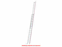 Seilzugleiter Hymer zweiteilig Walzprofil 2x18 Sprossen Handliches Seil zur...