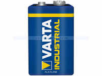 Batterie VARTA Industrial 9V Block Alkaline MN1604/6LR61 1 Stück Batterie Va4022