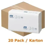 Tork 150299 Papierhandt&uuml;cher Xpress Multifold wei&szlig;, H2 H2, 2 lagig, 20 Pack/Karton,