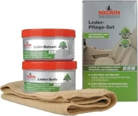 Nigrin NI73170, Lederpflege Set Nigrin Seife und Balsam f&uuml;r weiches,