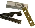 Unger TM100 Glasschaber Trim 10plus1 - doppelseitig scharfe Klinge 10 Klingen +...