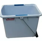 Vileda Ultraspeed Putzeimer 15 L Eimer ohne Wringer, mit blauen Clips als