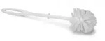 N&ouml;lle WC-B&uuml;rste 7,5 cm Kopf wei&szlig; 38 cm Toilettenb&uuml;rste WC-B&uuml;rste aus PVC