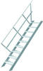 Treppenleiter Hymer stationär ohne Podest 14 Stufen 800 mm 45° Treppenneigung...