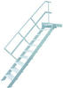 Treppenleiter Hymer stationär mit Podest 13 Stufen 800 mm 45° Treppenneigung...