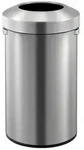 M&uuml;lleimer EKO Urban Bin Edelstahl matt 90 Liter stilvoller offener...
