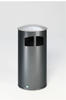 Abfallsammler VAR D 44 Müllbehälter 75 L antik-silber inklusive Inneneinsatz...