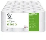 BIOTECH 2-lagig Toilettenpapier f&uuml;r Camping Toiletten 64 Rollen/Paket x 250 Blatt,