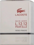 Lacoste Eau de Lacoste L.12.12. pour Elle French Panache Eau de Toilette Spray 30 ml,
